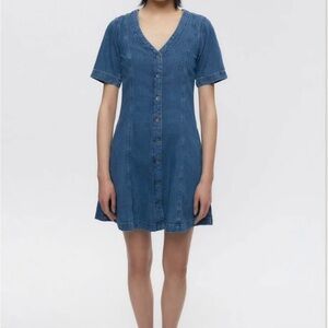 Kotn Denim Button-Down Dress